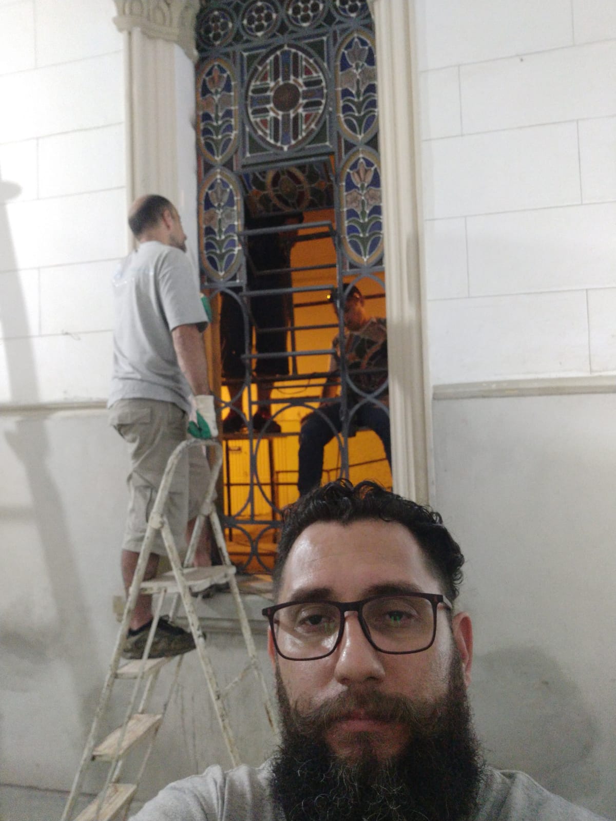 Restauro de vitral sacro – ML.Studio